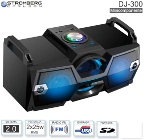 Parlante Stromberg DJ-300 Outlet Sin BT  