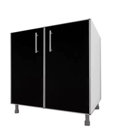 Bajo Mesada Ricchezze Lugano 0,60 cm  Negro 