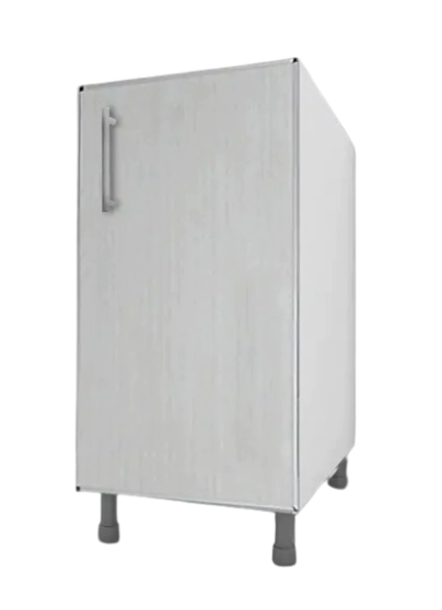 Bajo Mesada Ricchezze Lugano 40 cm Roble Blanco 