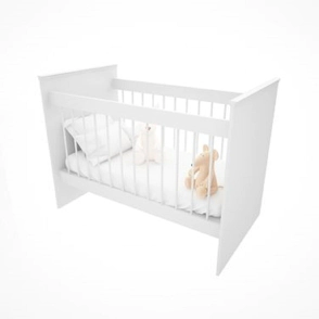 Cuna Delos DIF900BR Melamina Blanca 15M 