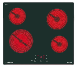 Anafe Ormay Vitro Cook 4 Vitroceramico