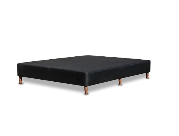 Base Ecocuero 100x190 Negro  