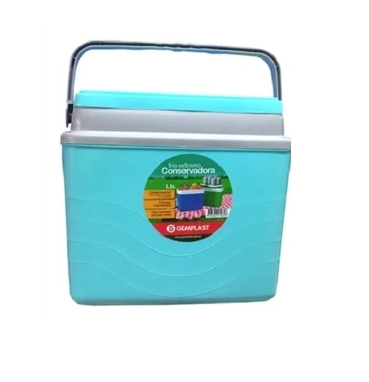 Conservadora 34L Gemplast Agua Marina 