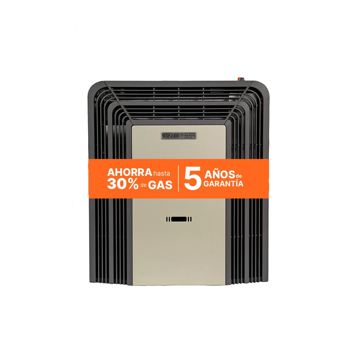 Calefactor Eskabe Titanio 5000 S/S con Termostato 
