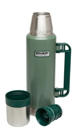 Termo Stanley 1.3 L Verde  Con tapa Cebadora